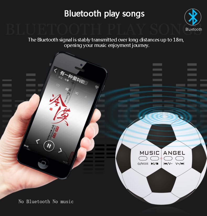 Bluetooth mini-balluidspreker voor pc of mobiele telefoon