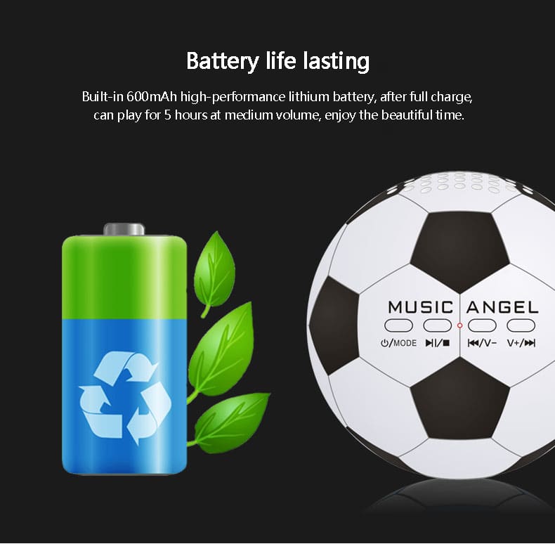 luidspreker voetbal bluetooth voor smartphone