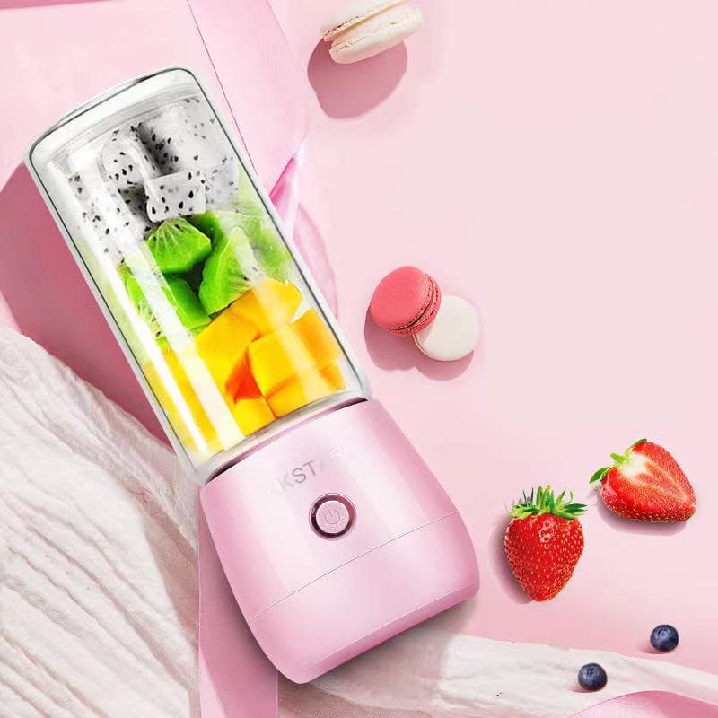 smoothie mixer voor onderweg roze smoothie maker blender