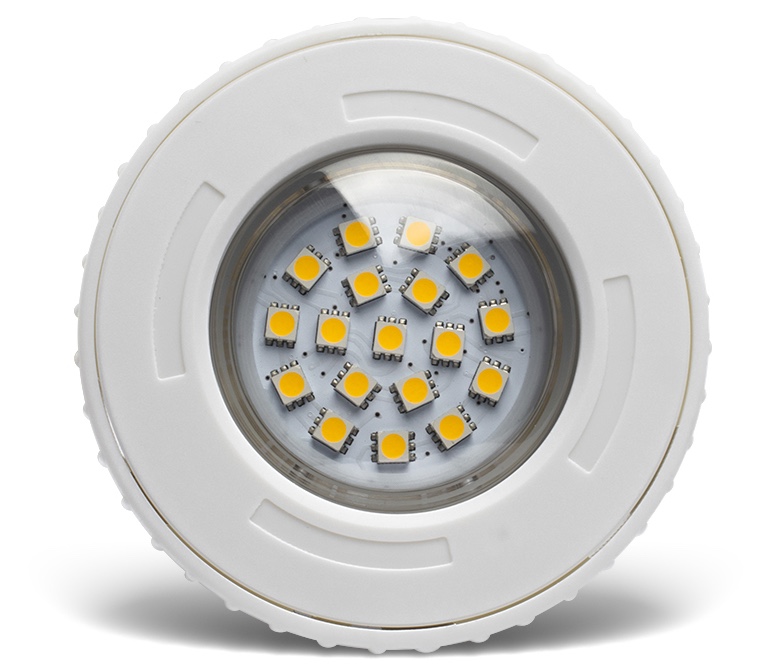 LED-verlichting voor het zwembad, witte verlichting van de vijver, fontein 3000k lamp