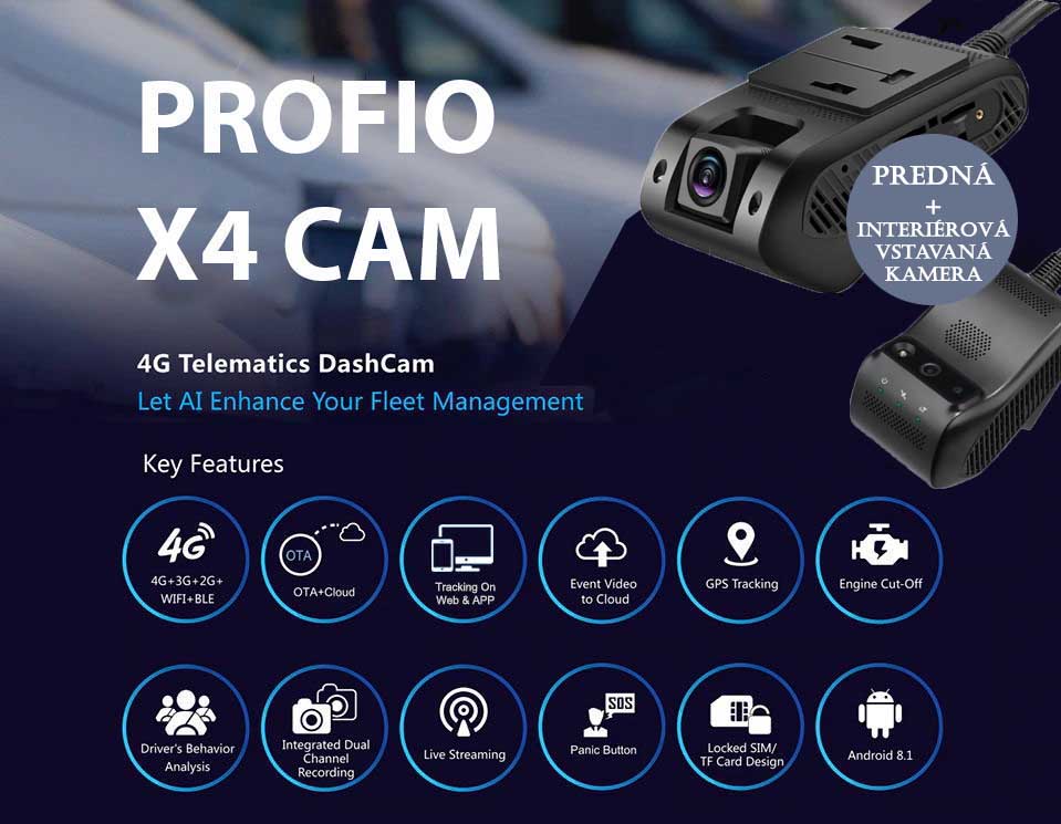 Cloud Profio X4 autocamera's